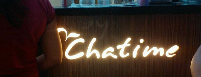 Chatime is one of Tea Time.