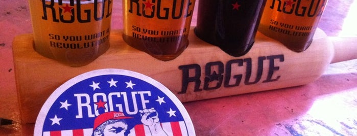 Rogue Ales Public House is one of Beer Bars.