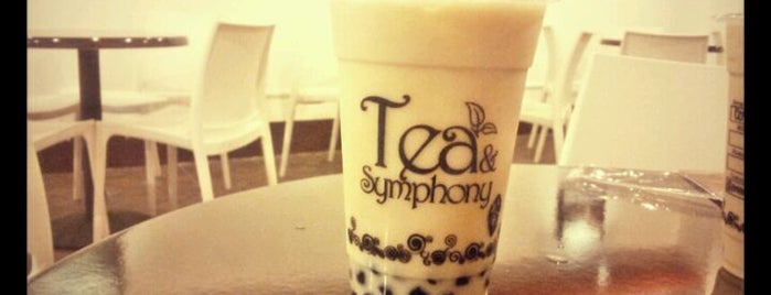 Tea and Symphony is one of cafe's.