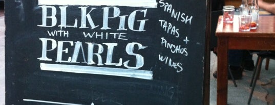 Black Pig With White Pearls is one of London Tourist.