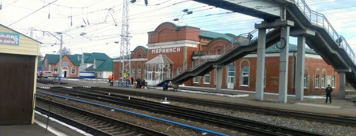 Ж/Д вокзал Мариинск｜Mariinsk Railway Station is one of Транссибирская магистраль.