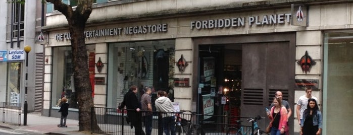 Forbidden Planet is one of Londres.