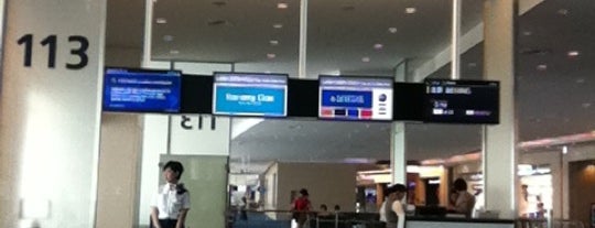 Gate 113 is one of 羽田空港 搭乗ゲート.