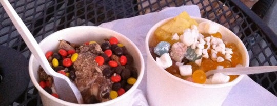 Over The Top Frozen Yogurt is one of Lugares favoritos de Teresa.