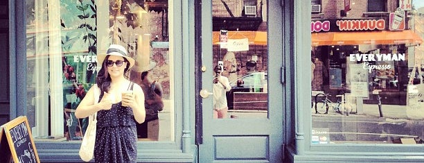 Everyman Espresso is one of New York ••Spotted••.