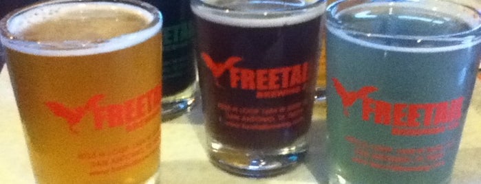Freetail Brewing Company is one of SA.