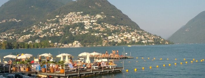 Lac de Lugano is one of Lugares donde estuve en el exterior.