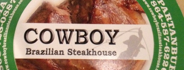 Cowboy Brazilian Steakhouse is one of Orte, die Colin gefallen.