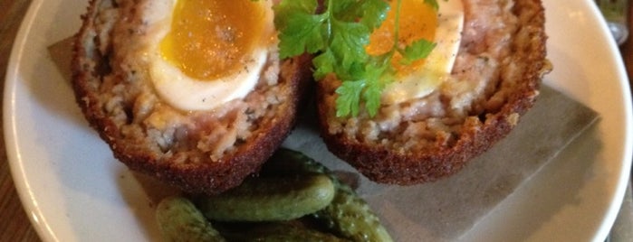The Fat Radish is one of Scotch Eggs NYC.