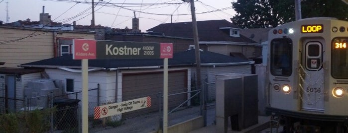 CTA - Kostner is one of CTA Pink Line.