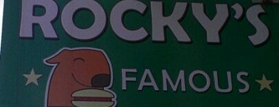 Rocky's Famous Burgers is one of Places I want to Eat.