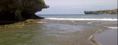 Pantai Baron is one of Daerah Istimewa Yogyakarta. Indonesia.