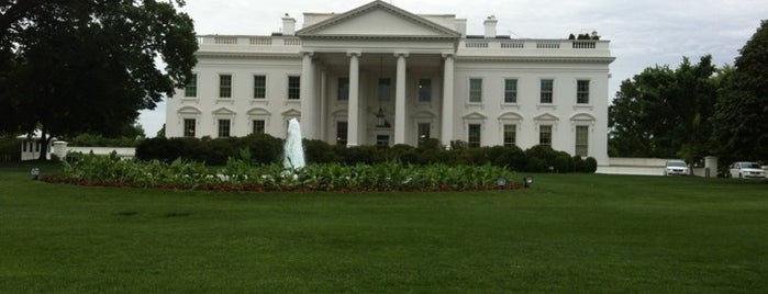 The White House is one of Washington, DC.