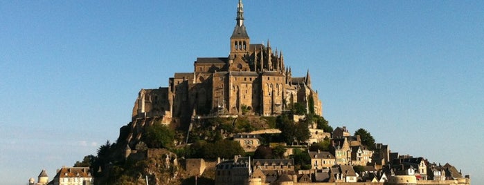Abtei Mont-Saint-Michel is one of V Bretani a Normandii s CK Mundo.