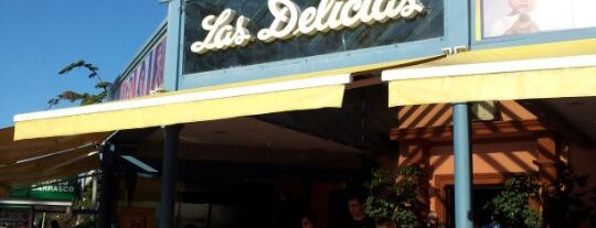 Las Delicias is one of สถานที่ที่บันทึกไว้ของ Fabio.