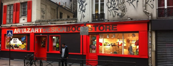 Artazart Design Bookstore is one of Paris 2nd Day.