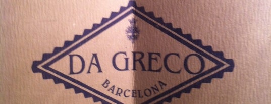 Da Greco is one of Barcelona.