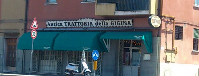 Antica Trattoria della Gigina is one of Osterie senza Insegne.