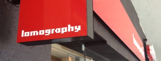 Lomography Embassy Store is one of Favorite.
