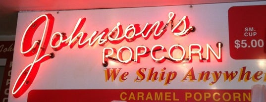 Johnson's Popcorn is one of New Jersey to-do list.