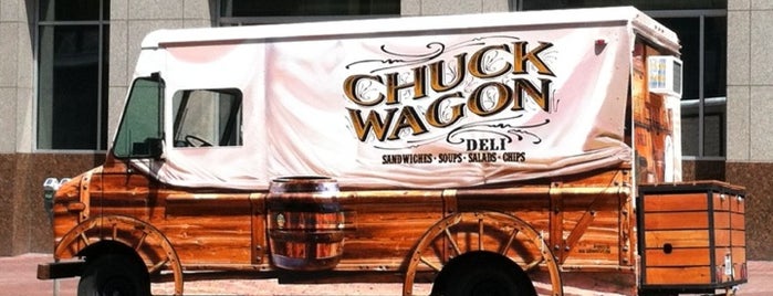 Chuck Wagon Deli is one of Indy Food Trucks.