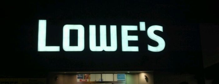 Lowe's is one of Jamie : понравившиеся места.