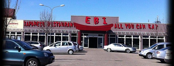 EBI All You Can Eat Sushi & Grill is one of Vienna's wheelchair accessible restaurants.