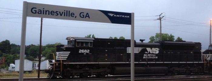 Amtrak Station - Gainesville, GA (GNS) is one of Amtrak's Crescent Line: New Orleans to New York.