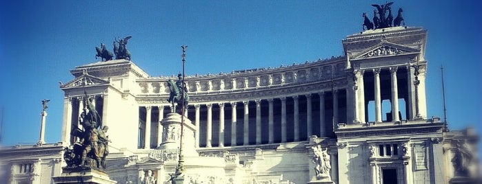 Piazza Venezia is one of Rome.