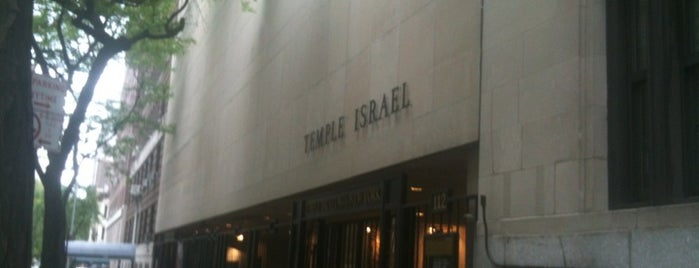 Temple Israel is one of Gayla'nın Beğendiği Mekanlar.