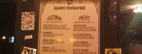 Mamoun's Falafel is one of AK Recs.