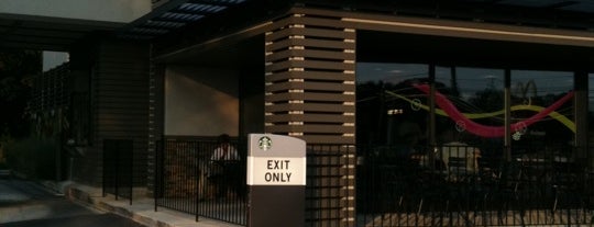 Starbucks is one of K : понравившиеся места.