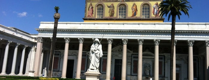 Basilica di San Paolo fuori le Mura is one of TOP 10: Favourite places of Rome.