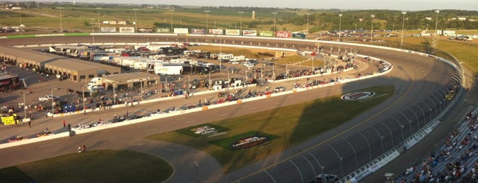 Iowa Speedway is one of NASCAR Tracks.