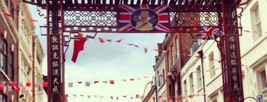 Chinatown is one of London, August 2012.