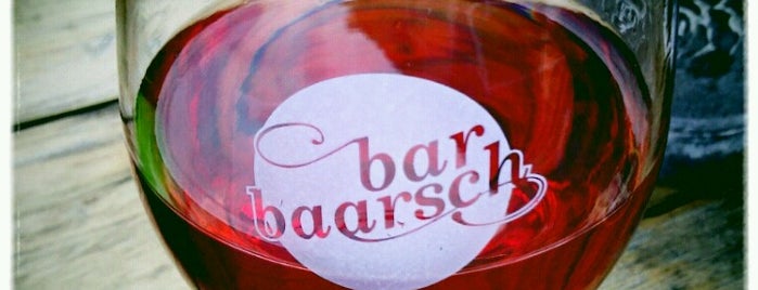 Bar Baarsch is one of Amsterdams fijnste.