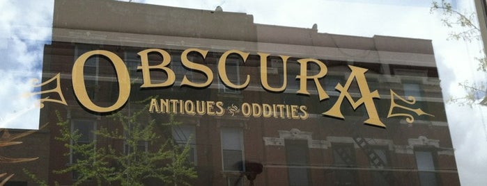 Obscura Antiques and Oddities is one of Best Indie Boutiques.