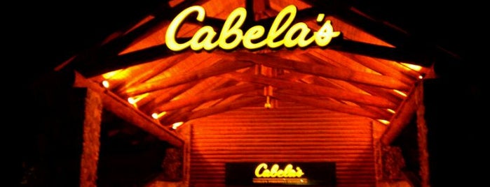 Cabela's is one of Orte, die Tony gefallen.