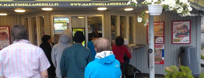Martinsillan Grilli is one of Tempat yang Disimpan Salla.