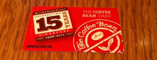 The Coffee Bean & Tea Leaf is one of le 4sq with Donald :].