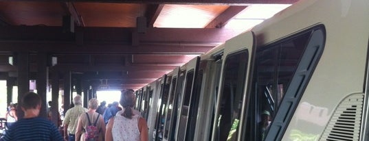 Polynesian Village Monorail Station is one of Walt Disney World.