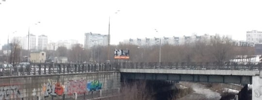 Автомобильные мосты на заводе «Красный богатырь» is one of Мосты Москвы / Bridges of Moscow.