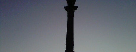 Monument a Colom is one of Destaques do percurso da Meia de Barcelona.