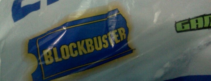 Blockbuster is one of Tiendas.