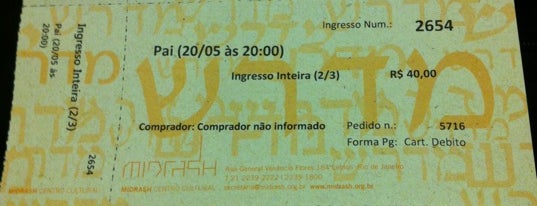 Midrash is one of Rio de Janeiro.