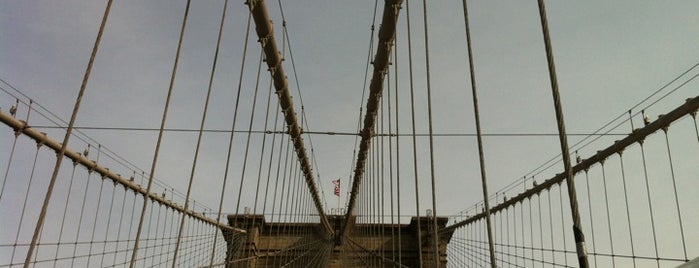 Brooklyn Bridge Promenade is one of 101 places to see in Manhattan before you die.
