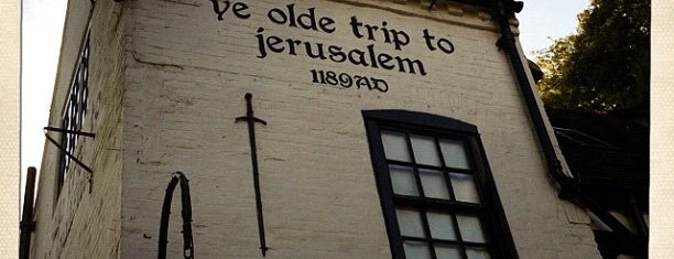 Ye Olde Trip to Jerusalem is one of Places in Nottingham.