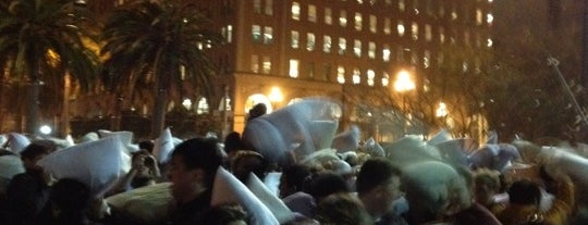 SF Valentines Day Pillow Fight is one of San Francisco Sight-Seeing.