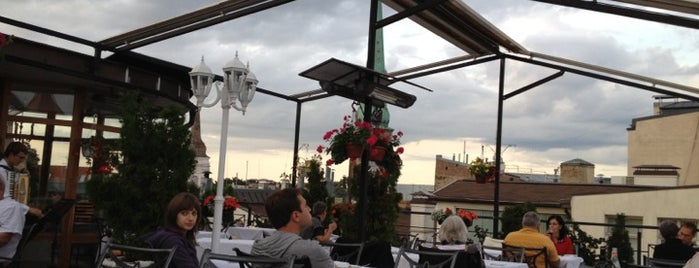 "Gutenbergs" Hotel Roof Terrace reastaurant is one of Places after that I was alive.