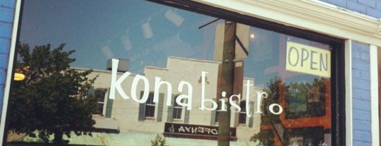 Kona Bistro is one of Tempat yang Disukai Kevin.